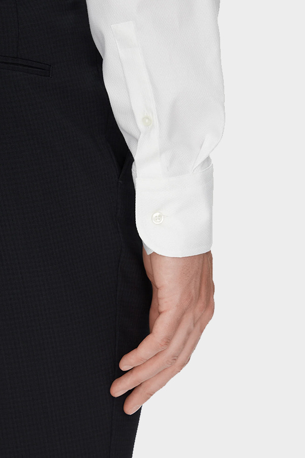 ΑΝΔΡΙΚΟ ΠΟΥΚΑΜΙΣΟ BOSS - 100 ΛΕΥΚΟ